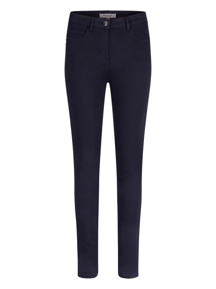 Pantalon 5 Poches marine...