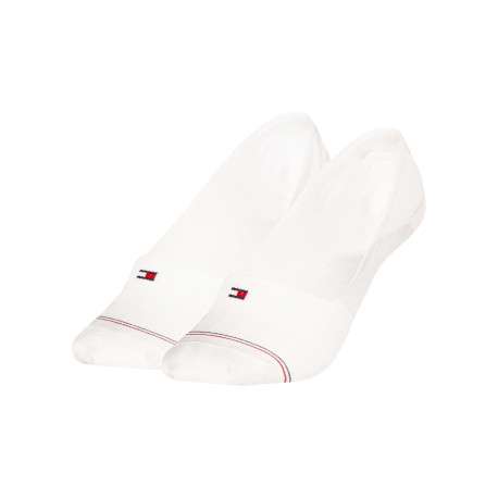 Lot de 2 paires de chaussettes basses en coton mélangé blanches unies