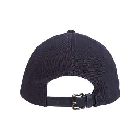 Casquette en better coton initiative marine brodée avec fermeture par boucle - Image 2