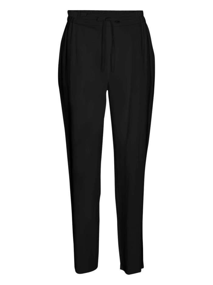 Chino noir uni avec une...
