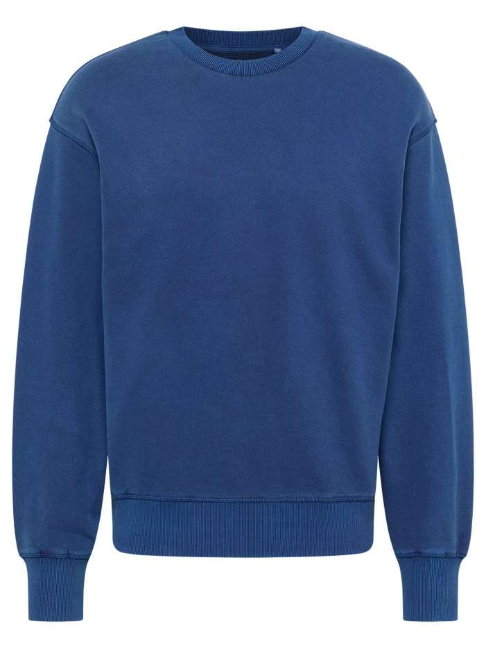 Sweat Auburn en coton bleu...