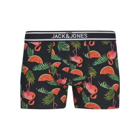 Lot de 2 Boxers classique noir uni avec une coupe fermée à taille élastiquée - Image 3