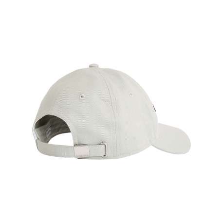 Casquette strapback en coton gris clair avec le nom de la marque arrondi - Image 2