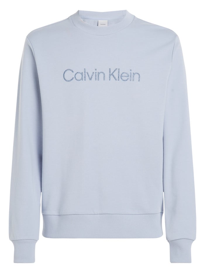 Sweat en coton bleu ciel...