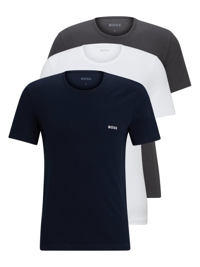 T-shirt en coton uni coupe...