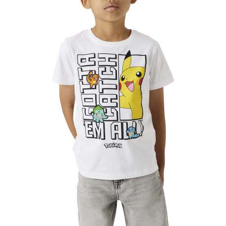 T-shirt en coton blanc imprimé à l'avant avec une coupe droite - Image 4
