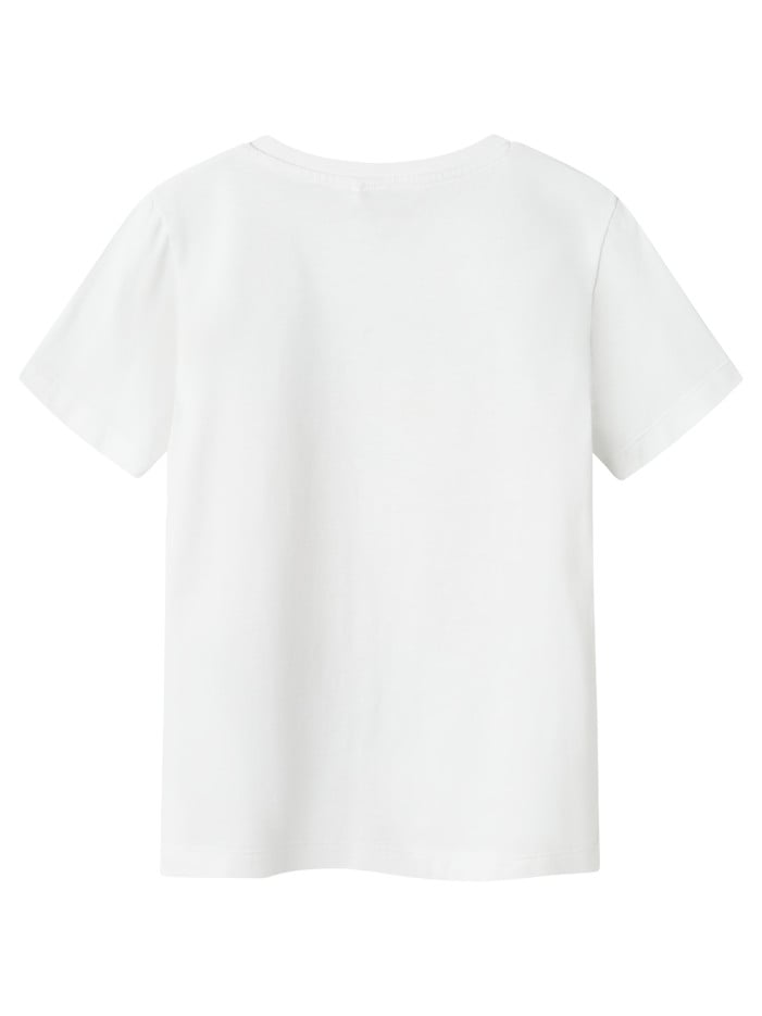 T-shirt en coton blanc...