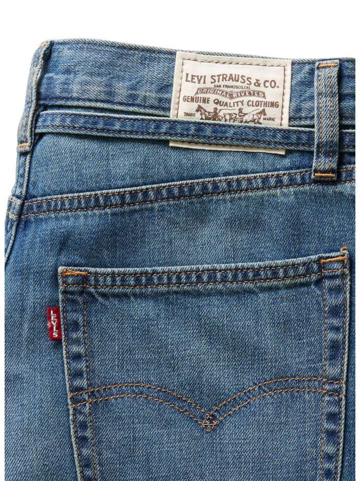 Jeans Levi's 507 Bootcut W32L36 - Bleu Délavé, Ourlets D'origine, Occasion Très Bon état