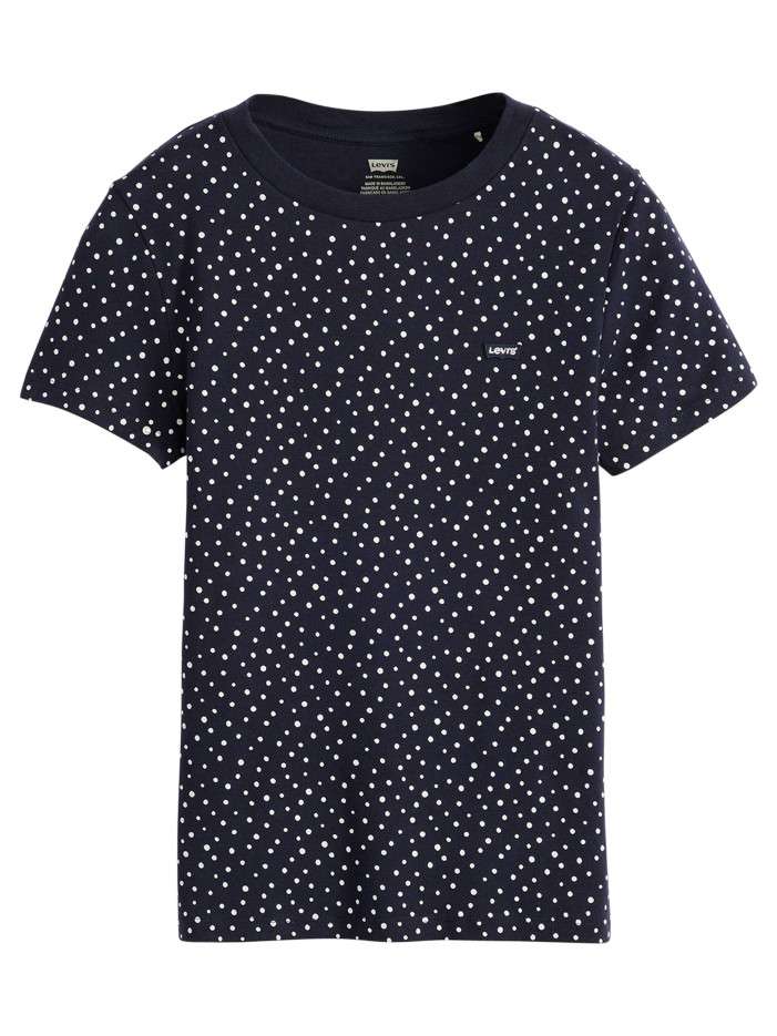 T-shirt en coton bleu...