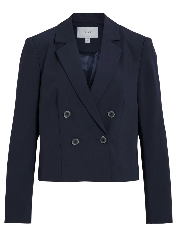 Blazer marine uni avec une...