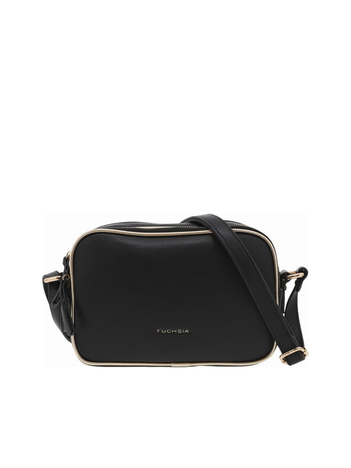 Sac à bandoulière noir uni...