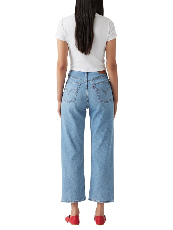 lavi Levi's Ribcage Straight Ankle Jeans jazz wave au meilleur