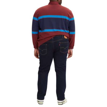 Jean 511 en coton mélangé bleu brut uni avec une coupe slim fit - Image 2