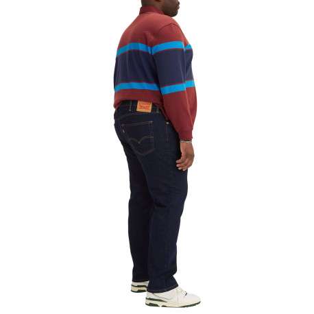 Jean 511 en coton mélangé bleu brut uni avec une coupe slim fit - Image 3