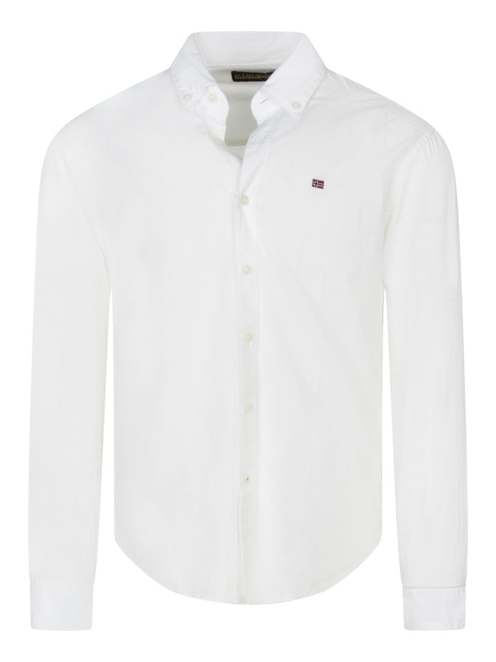 Chemise en coton blanche...