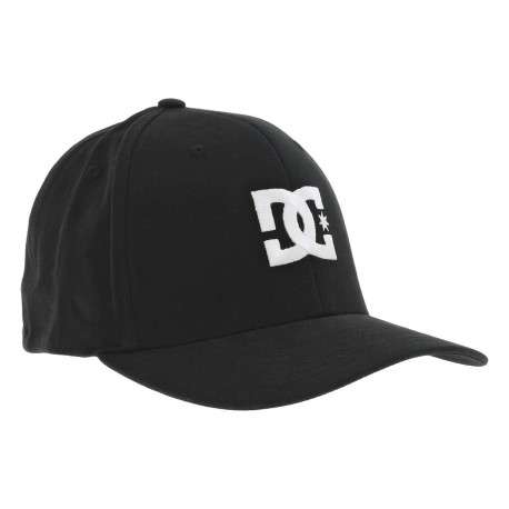 Casquette strapback en coton noire unie avec le logo brodé à l'avant - Image 3