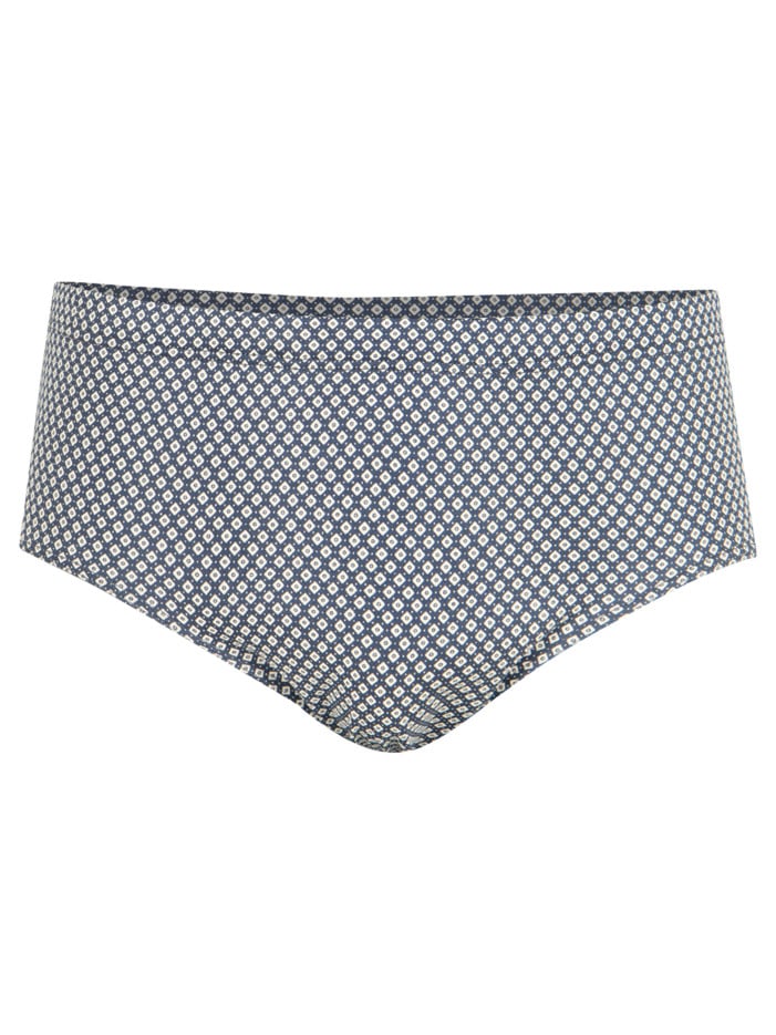 Slip en coton bleu marine...