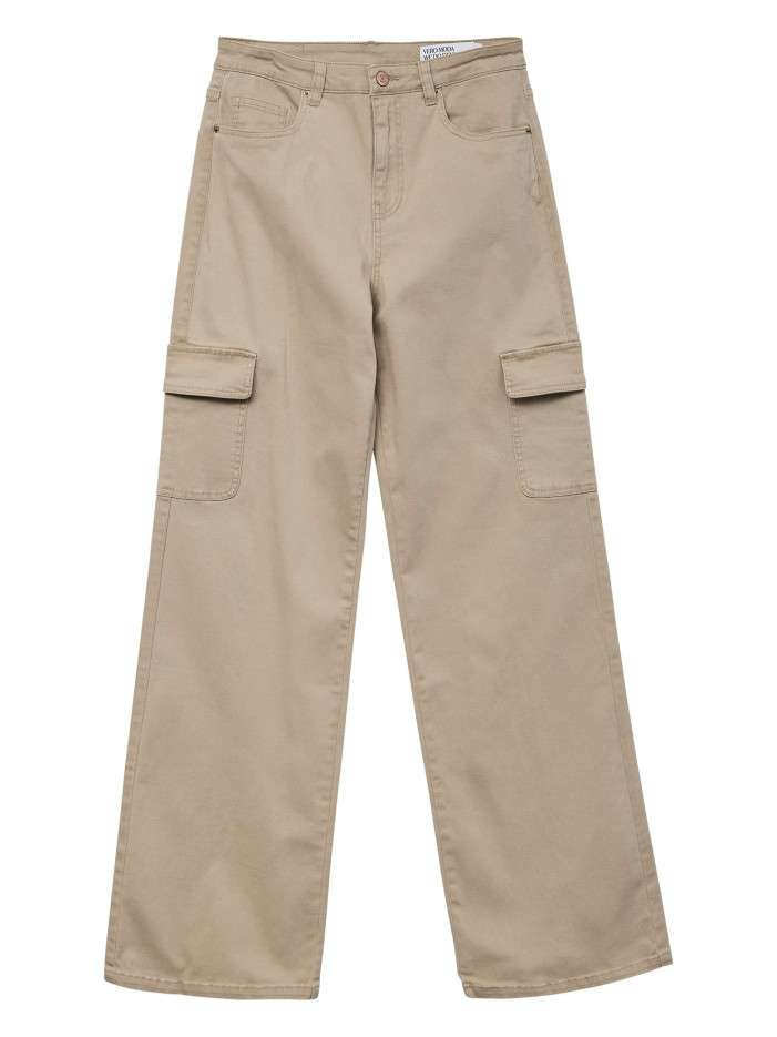 Pantalon cargo en coton...
