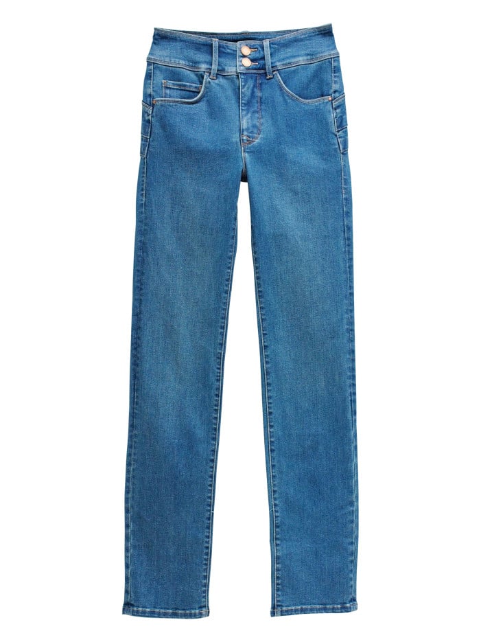 Jean en coton bleu stone...