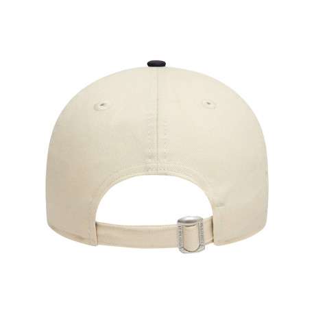 Casquette strapback en coton bicolore avec le logo en relief à l'avant - Image 8