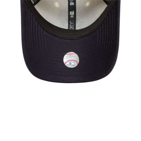 Casquette strapback en coton bicolore avec le logo en relief à l'avant - Image 9