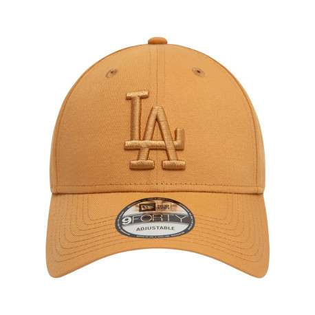 Casquette strapback en coton orange unie avec des lettres ton sur ton en relief - Image 2