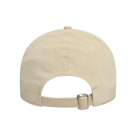 Casquette strapback en coton bicolore en velours côtelée avec une broderie - Image 4