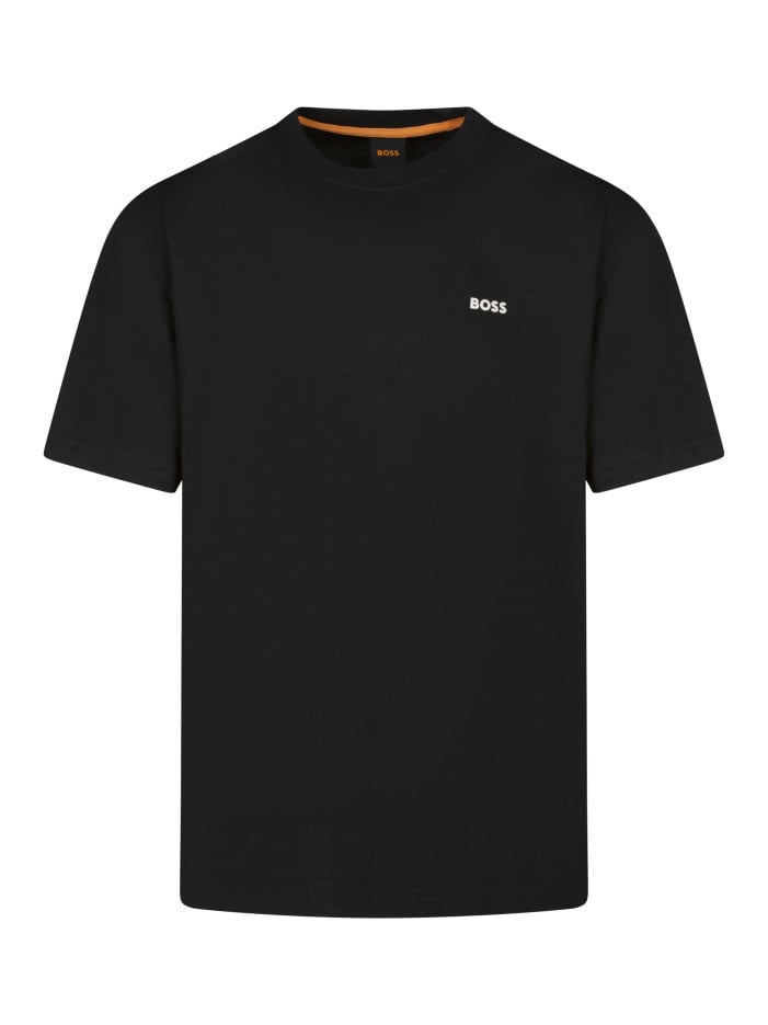 T-shirt en coton noir...