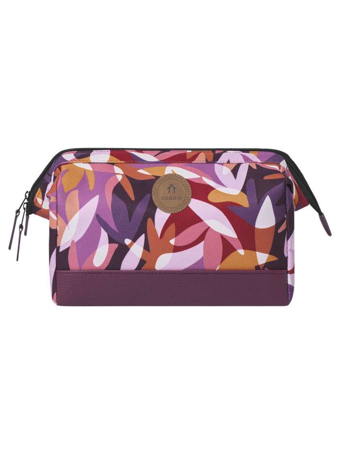 Trousse de toilette rose à...