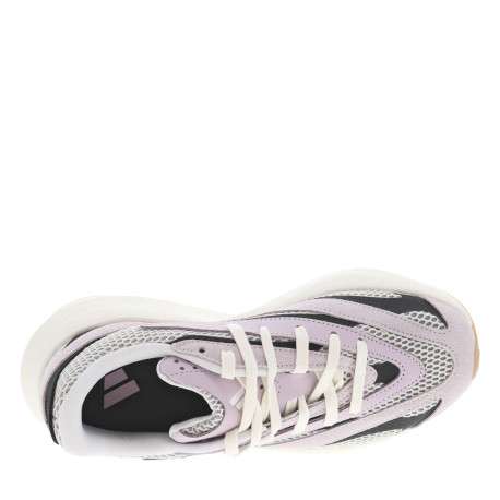 Baskets running mauves et noires à semelle plate et à lacets plats - Image 4