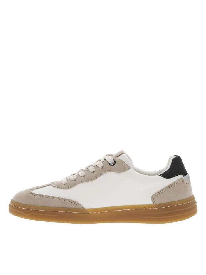 Tennis blanches et taupes à...