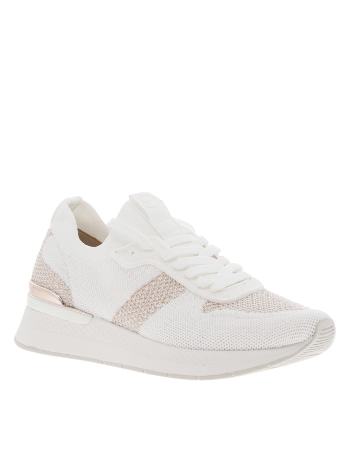 Baskets running blanches et...