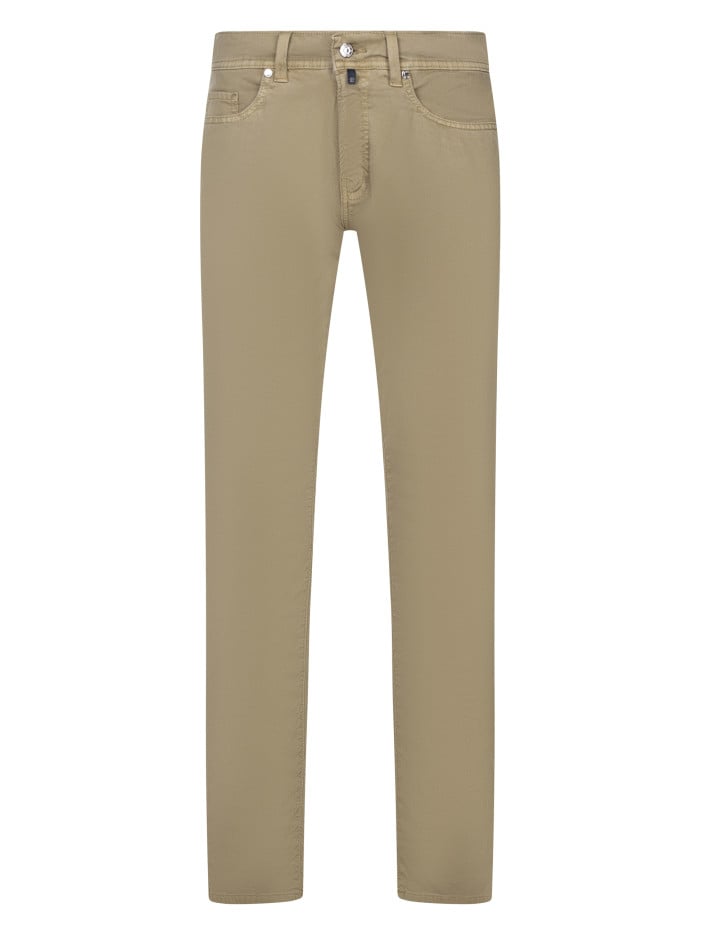 Pantalon 5 poches en coton...