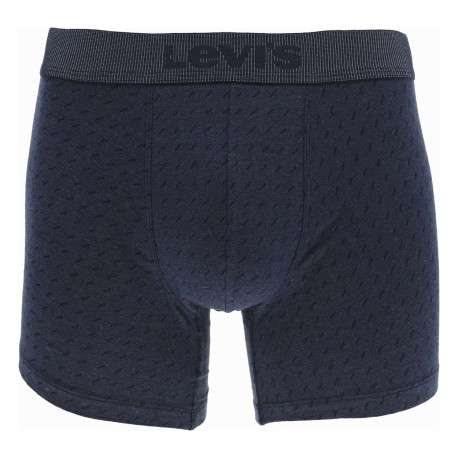 Lot de 2 boxers en coton mélangé classique multicolore uni avec une coupe fermée - Image 4