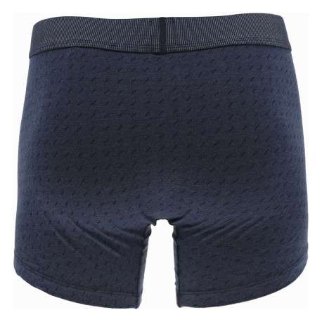Lot de 2 boxers en coton mélangé classique multicolore uni avec une coupe fermée - Image 5