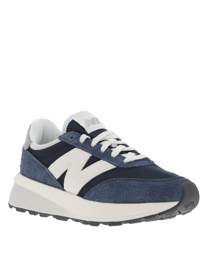 Baskets running en cuir...