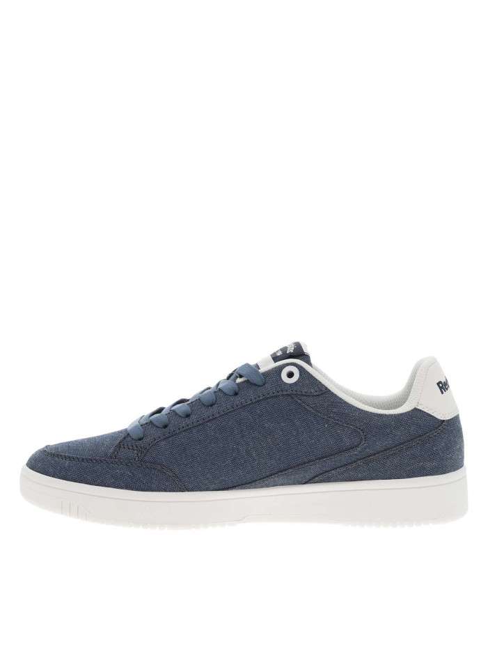 Sneakers bleues aspect...
