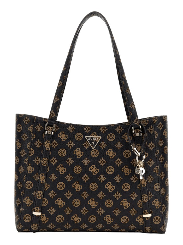 Sac shopping marron avec...