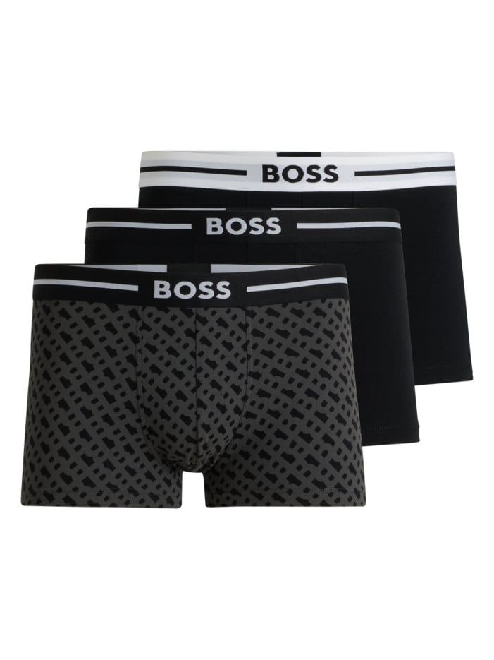 Lot de 3 boxers en coton...