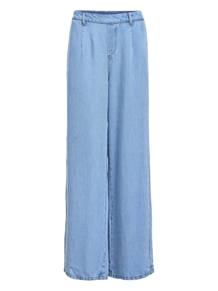 Pantalon chino bleu aspect...