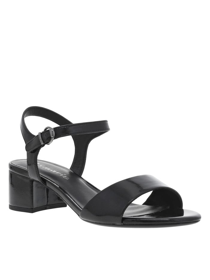 Sandales noires vernies...