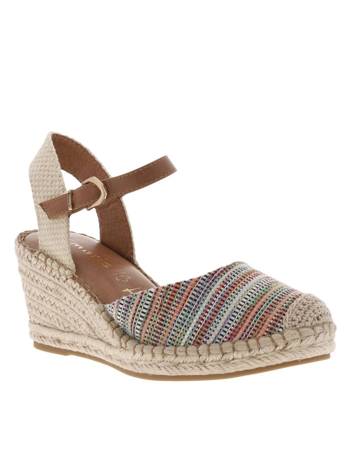 Sandales beiges en corde...