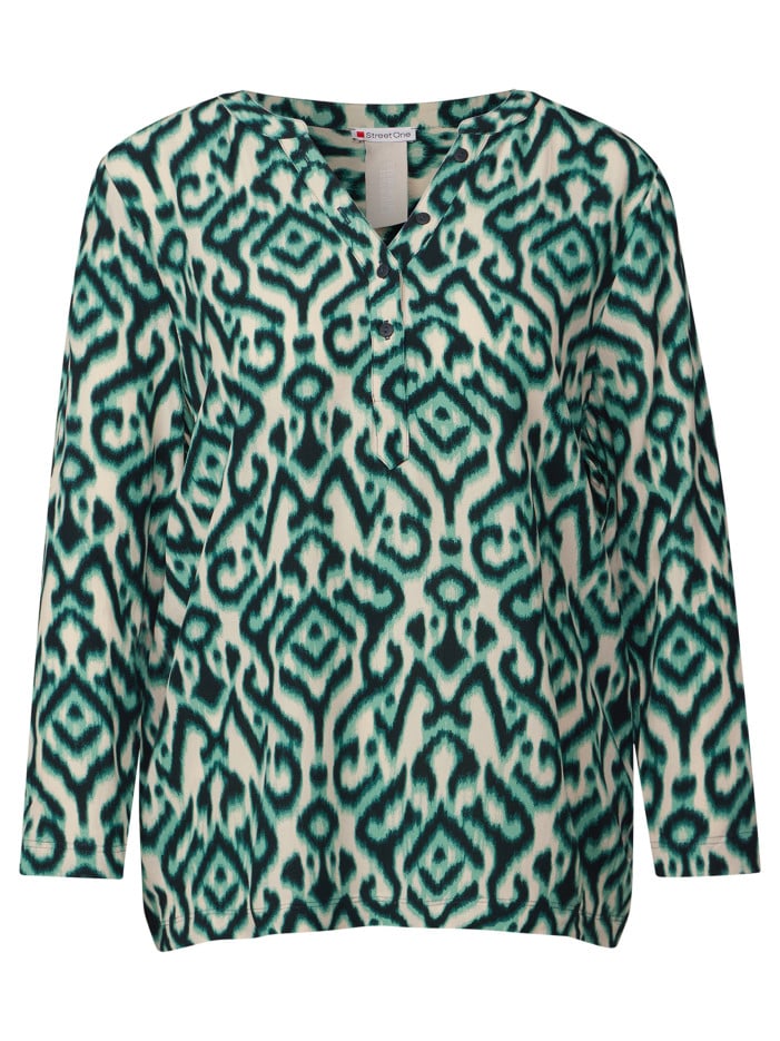 T-shirt vert avec des...