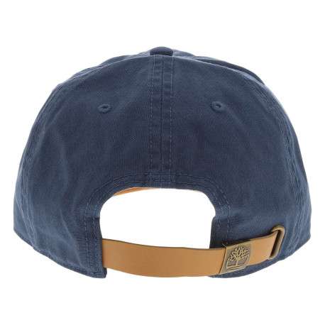 Casquette en coton bleue bicolore avec un patch d'authenticité - Image 6