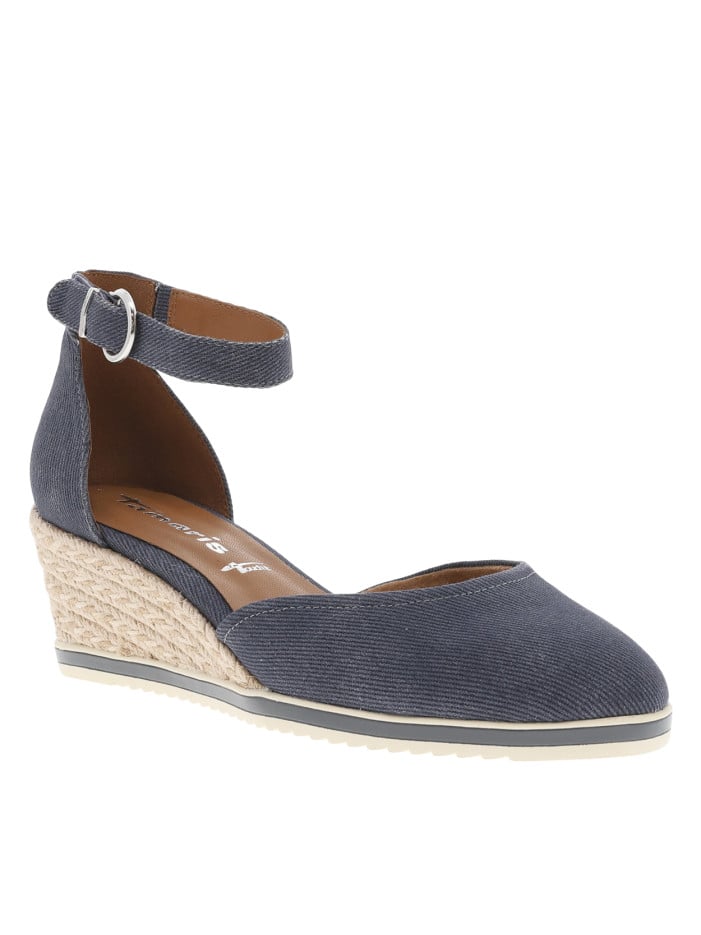 Sandales bleues marine en...