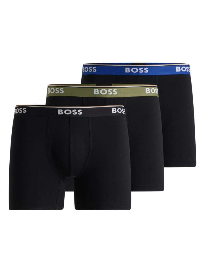 Lot de 3 boxers en coton...