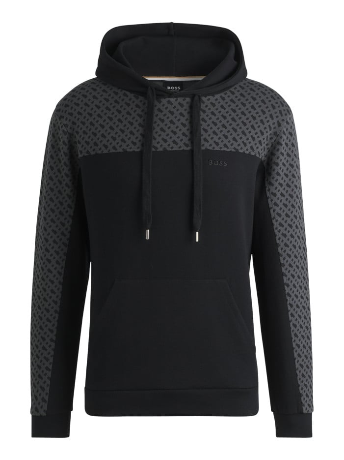 Sweat à capuche en coton...