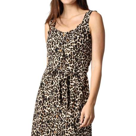 Robe LMV 'Guépard' - Taille 40/42 - Noir - Manches Longues - Polyester - Neuf Avec étiquettes
