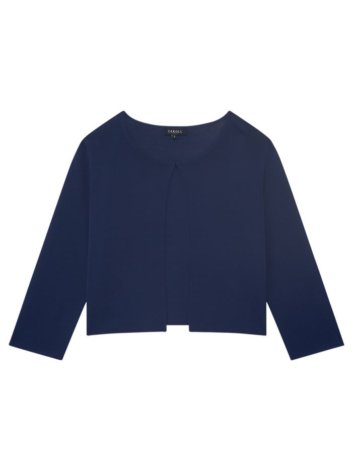 Cardigan court bleu marine...
