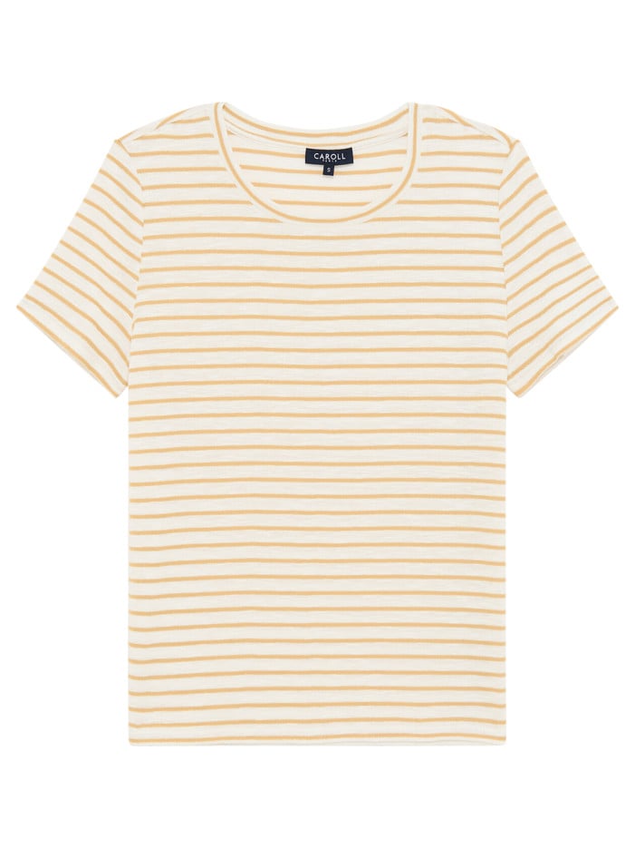 T-shirt en coton mélangé...
